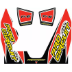 Αυτοκόλλητα εξάτμισης PROCIRCUIT Exhaust STICKER KIT TI-6 thumb