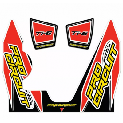 Αυτοκόλλητα εξάτμισης ACERBIS EHAUST STICKER KIT TI-6