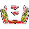 Αυτοκόλλητα εξάτμισης PROCIRCUIT Exhaust STICKER KIT TI4-R