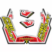 Αυτοκόλλητα εξάτμισης PROCIRCUIT Exhaust STICKER KIT TI4-R thumb