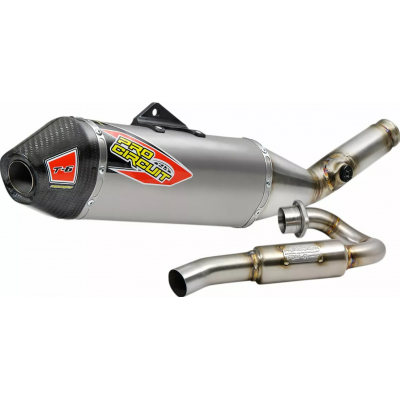 Ολόκληρο σύστημα εξάτμισης PROCIRCUIT EXHAUST T6 SS/TI/CF KAW