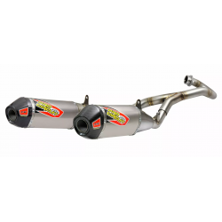 Εξάτμιση μοτοσυκλέτας PROCIRCUIT EXHST T6 DUAL SS/TI/CFCAP