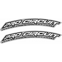 Αυτοκόλλητα PROCIRCUIT FRT FNDR ΑΚΟΜΑ WWW.-WHT