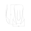 Ζελατίνα μοτοσυκλέτας PUIG Sport για HONDA 750 X-ADV 21-24 Black thumb