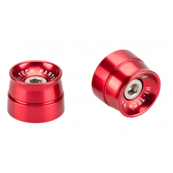 Αντίβαρα τιμονιού PUIG Sport για Kawasaki 20mm Red