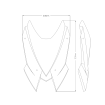 Ζελατίνα μοτοσυκλέτας PUIG New Generation Sport Kawasaki H2 Z1000 20-24, H2 Z1000 SE 21-24 Clear thumb