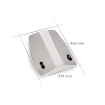 Ζελατίνα μοτοσυκλέτας PUIG Urban για HONDA Scoopy SH125i 18-20, SH150i 17-20 Smoke thumb