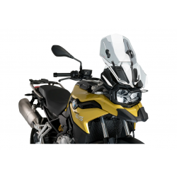 Ρυθμιζόμενη ζελατίνα μοτοσυκλέτας PUIG για BMW F750GS 18-24, F850GS 18-23, F800GS 24, F850GS Adventure 19-23