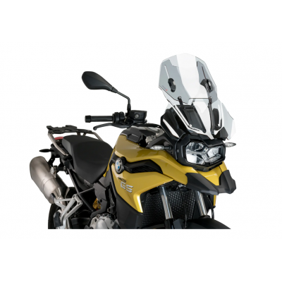 Ρυθμιζόμενη ζελατίνα μοτοσυκλέτας PUIG για BMW F750GS 18-24, F850GS 18-23, F800GS 24, F850GS Adventure 19-23