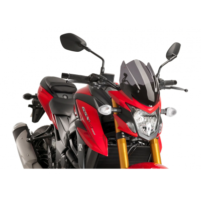 Ζελατίνα μοτοσυκλέτας PUIG New Generation Sport Suzuki GSX-S750 17-21 Dark Smoke