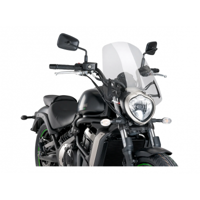 Ζελατίνα μοτοσυκλέτας PUIG New Generation Touring για Kawasaki Vulcan S 15-24 Clear