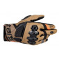 Γάντια μηχανής ALPINESTARS BELIZE V3 DRYSTAR BLACK/BROWN thumb