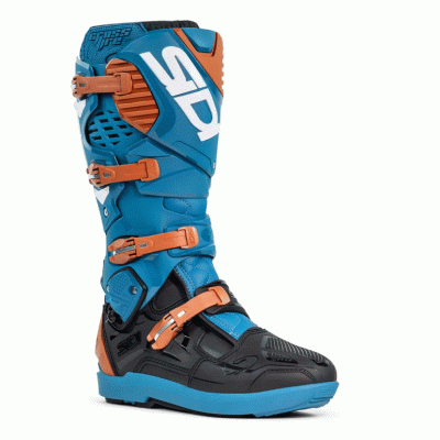 Μπότες μηχανής SIDI CROSSFIRE 3 SRS PETROL/BRONZE