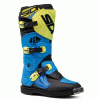 Παιδικές μπότες motocross SIDI FLAME LIGHT BLUE/LIME