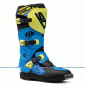 Παιδικές μπότες motocross SIDI FLAME LIGHT BLUE/LIME thumb