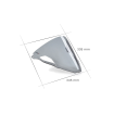 Ζελατίνα μηχανής PUIG R-Racer για Kawasaki ZX-6R 2024 Clear thumb