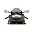 Ζελατίνα μηχανής PUIG R-Racer για Kawasaki ZX-6R 2024 Smoke thumb