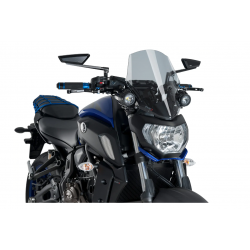 Ζελατίνα μηχανής PUIG New Generation Touring YAMAHA MT-07 18-20, Smoke Ζελατίνα μηχανής PUIG New Generation Touring YAMAHA MT-07 18-20, Smoke