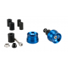 Αντίβαρα τιμονιού PUIG με διάμετρο 13-18mm Speed 20mm BLUE