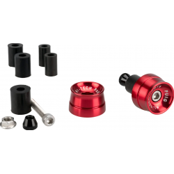 Αντίβαρα τιμονιού PUIG με διάμετρο 13-18mm Speed 20mm RED
