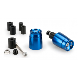 Αντίβαρα τιμονιού PUIG με διάμετρο 13-18mm Sport 40mm Blue