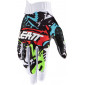 Γάντια μηχανής motocross LEATT 1.5 GripR-Zebra thumb