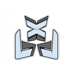 Προστατευτικό αυτοκόλλητο ρεζερβούαρ μοτοσυκλέτας PUIG YAMAHA FZ-09 13-16, MT-09 13-20 8439C Carbon