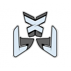 Προστατευτικό αυτοκόλλητο ρεζερβούαρ μοτοσυκλέτας PUIG BMW F750GS 18-24 3716C Carbon