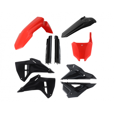 Σετ πλαστικά μοτοσυκλέτας ACERBIS για HONDA CRF250R 2025, CRF450R 2025 Red/Black