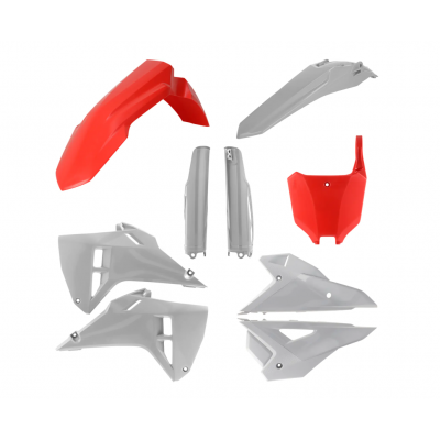 Σετ πλαστικά μοτοσυκλέτας ACERBIS για HONDA CRF250R 2025, CRF450R 2025 Red/Grey