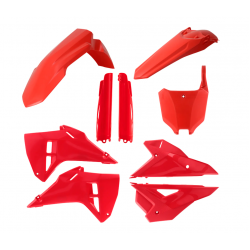 Σετ πλαστικά μοτοσυκλέτας ACERBIS για HONDA CRF250R 2025, CRF450R 2025 Red