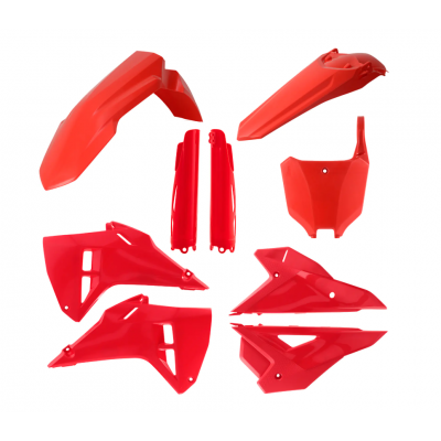 Σετ πλαστικά μοτοσυκλέτας ACERBIS για HONDA CRF250R 2025, CRF450R 2025 Red