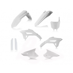 Σετ πλαστικά μοτοσυκλέτας ACERBIS για HONDA CRF450R 21-24, CRF250R 22-24 White