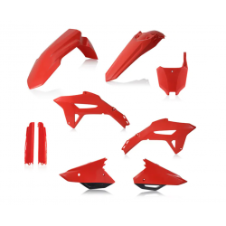 Σετ πλαστικά μοτοσυκλέτας ACERBIS για HONDA CRF450R 21-24, CRF250R 22-24 Red/Black