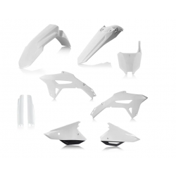 Σετ πλαστικά μοτοσυκλέτας ACERBIS για HONDA CRF450R 21-24, CRF250R 22-24 White/Black