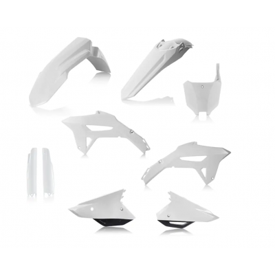 Σετ πλαστικά μοτοσυκλέτας ACERBIS για HONDA CRF450R 21-24, CRF250R 22-24 White/Black