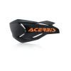 Προστατευτικές χούφτες ACERBIS X-Factory Black/Orange