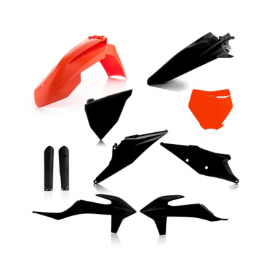 Σετ πλαστικά μοτοσυκλέτας ACERBIS για KTM SX125/250 19-22, SX-F250/350/450 19-22 Black/Orange Σετ πλαστικά μοτοσυκλέτας ACERBIS για KTM SX125/250 19-22, SX-F250/350/450 19-22 Black/Orange