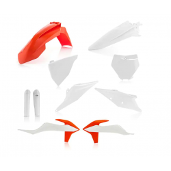 Σετ πλαστικά μοτοσυκλέτας ACERBIS για KTM SX125/250 19-22, SX-F250/350/450 19-22 White/Orange Σετ πλαστικά μοτοσυκλέτας ACERBIS για KTM SX125/250 19-22, SX-F250/350/450 19-22 White/Orange