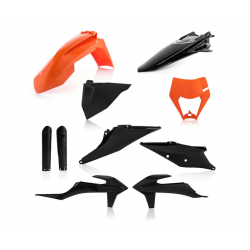 Σετ πλαστικά μοτοσυκλέτας ACERBIS για KTM EXC/EXC-F 20-23 Black/Orange Σετ πλαστικά μοτοσυκλέτας ACERBIS για KTM EXC/EXC-F 20-23 Black/Orange