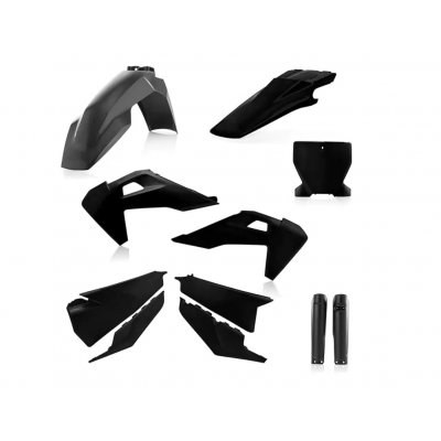Σετ πλαστικά μοτοσυκλέτας ACERBIS για Husqvarna TC/FC 19-22, FX350/450 20-22, TX300i 20-22 Black Σετ πλαστικά μοτοσυκλέτας ACERBIS για Husqvarna TC/FC 19-22, FX350/450 20-22, TX300i 20-22 Black