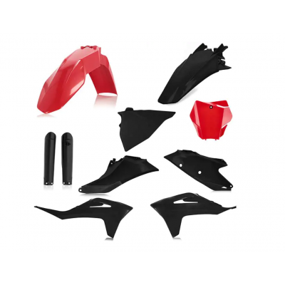 Σετ πλαστικά μοτοσυκλέτας ACERBIS για Gas Gas EX/MC 21-23 Black/Red