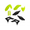 Σετ πλαστικά μοτοσυκλέτας ACERBIS για HONDA CRF250R 18, CRF450R 17-18 Yellow flo/Black