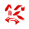 Σετ πλαστικά μοτοσυκλέτας ACERBIS για HONDA CRF250R 14-17, CRF450R 13-16 Red