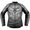 Γυναικείο μπουφάν μηχανής ICON Women's Overlord3 NOBLE CE BLACK thumb