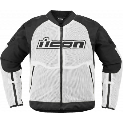 Κράνος μηχανής ICON Overlord3 Mesh™ WHITE