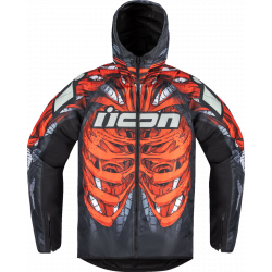 Μπουφάν μηχανής ICON Airform Manik'r™ RED