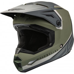 Κράνος motocrossFLY RACING Formula Kinetic Vision-Olive Green/Grey