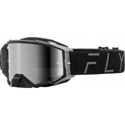 Μάσκα μηχανής motocross FLY RACING Zone Pro Grey - Grey/Smoke Lens