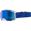 Μάσκα μηχανής motocross FLY RACING Zone Pro Grey - Sky Blue Lens thumb